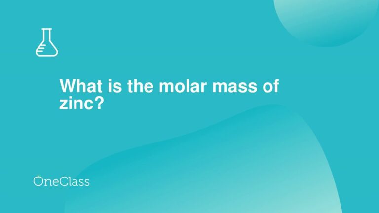 Exploring the Molar Mass of Zinc: Formula and Significance