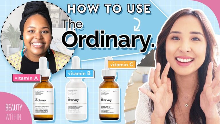 How to Safely Combine Retinol and Vitamin C from The Ordinary Skincare