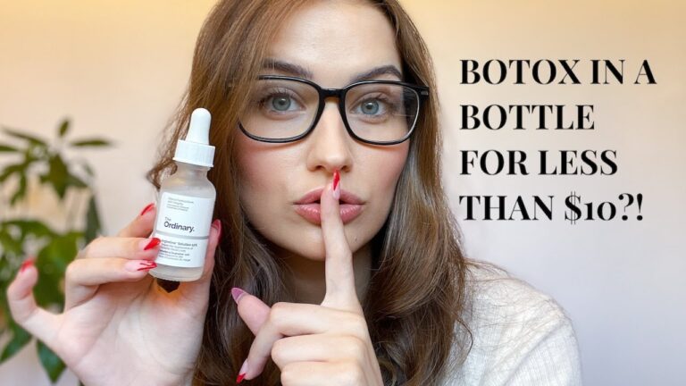 The Ultimate Miracle: Get Wrinkle-free Skin with The Ordinary Botox in a Bottle!