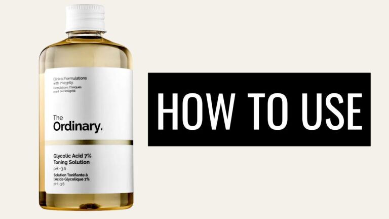 The Ultimate Guide to Glycolic Acid 7 Toning Solution: Benefits, Uses & More!