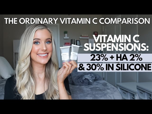 Boost Your Skincare Routine with Vitamin C Suspension 30 in Silicone