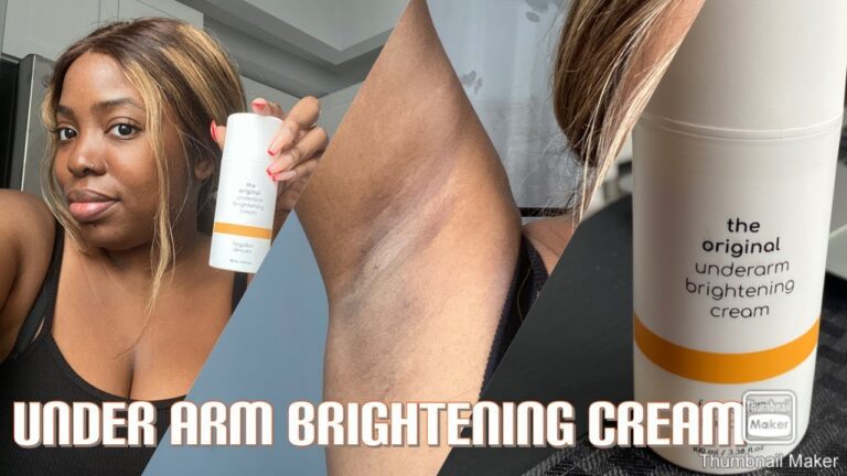 Get brighter and smoother underarms with the original underarm brightening cream