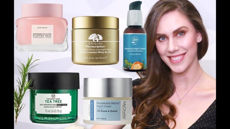 Revitalize Your Skin’s Moisture: Top 10 Sleeping Packs for Ultimate Hydration